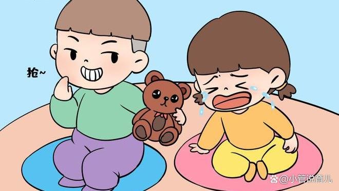 孩子看到别人的东西就想要,要不到就动手抢,家长该怎样引导?