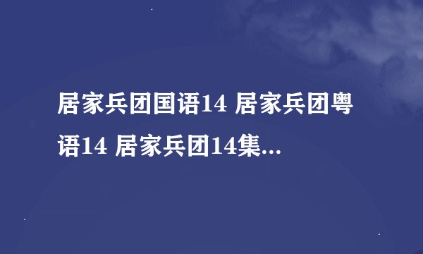 居家兵团国语14 居家兵团粤语14 居家兵团14集 居家兵团剧情好看吗