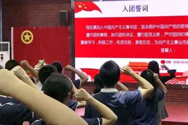 入队入团入党是青年追求的政治进步的什么