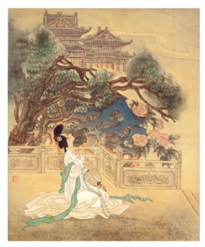 天阶夜色凉如水,卧看牵牛织女星.是什么意思