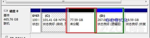 电脑F盘空间丢失。