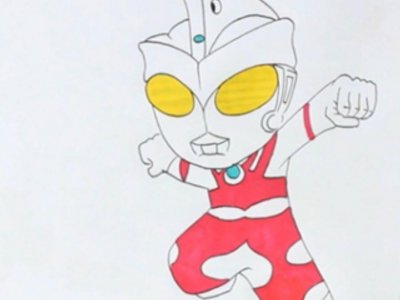 奥特曼画怎么画