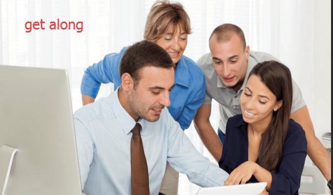 get along什么意思