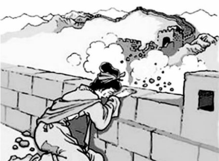 关于长城的民间故事 要短点的