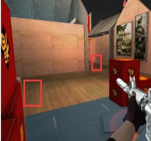 穿越火线CF 新年广场 B斜坡 bug 怎么卡 哪位大神可以具体说一下过程。。。。谢谢啦