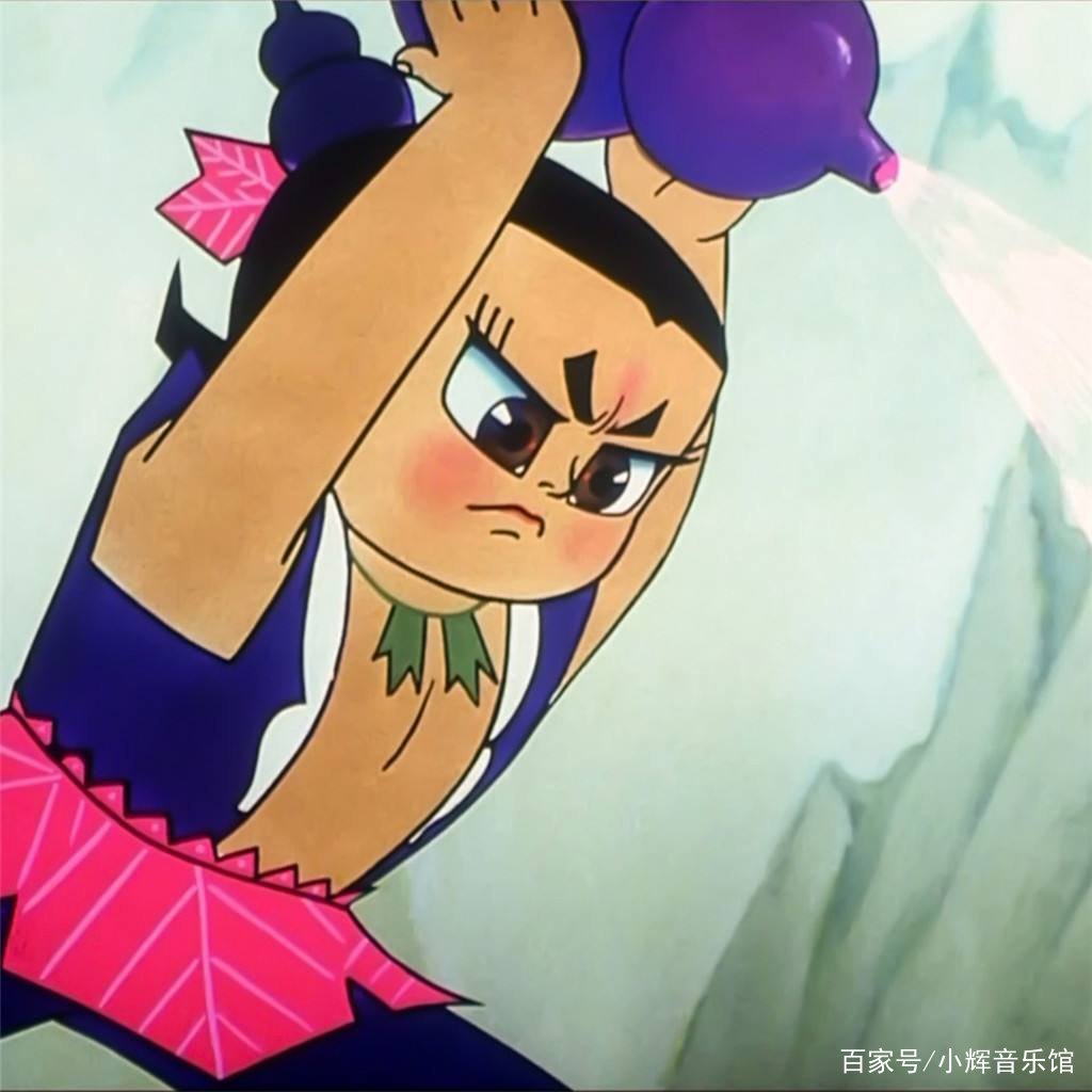 葫芦兄弟中七娃长什么样子呢?