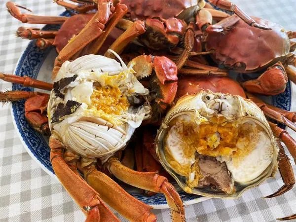 大闸蟹蒸多久最好？