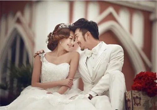 创意婚纱照图片欣赏 婚纱照pose大全