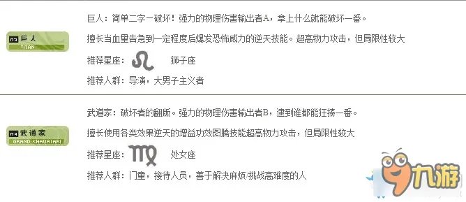 天堂2职业介绍 天堂2职业大全