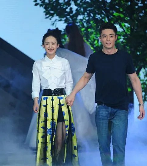 霍建华赵丽颖快乐大本营里好暧昧 陈晓赵丽颖分手内幕曝光