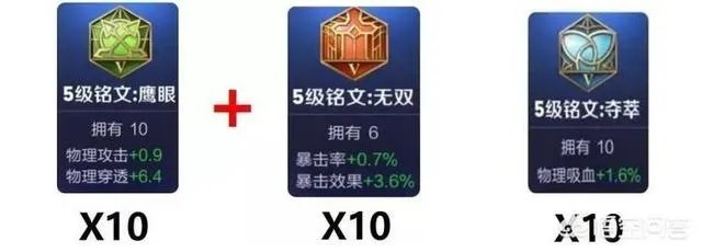 公孙离铭文搭配,输出手法到底该怎么学?