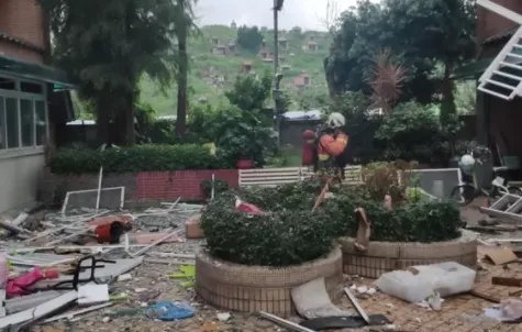 台湾新北发生爆炸“铁窗整片炸飞”满目疮痍，现场情况是怎样的？