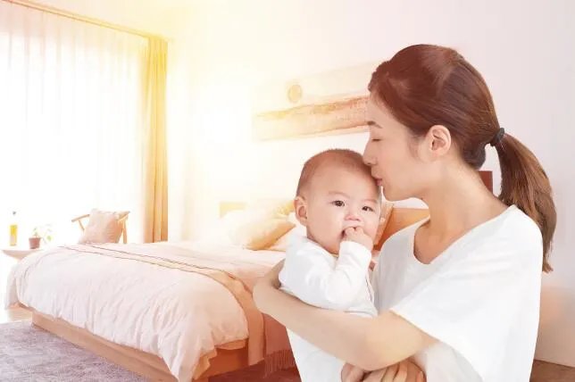 一句简单的晒娃句子