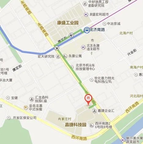 芍药居到大兴亦庄嘉捷科技园地铁怎么走