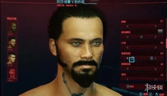 《赛博朋克2077》基努里维斯捏脸数据分享 男角色捏脸数据参考