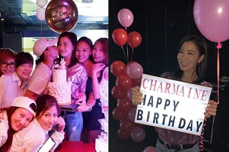 佘诗曼晒生日照片氛围热烈 综艺节目现身笑容超美