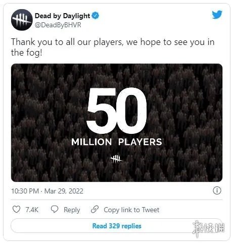 《黎明杀机》官方宣布 游戏全平台玩家总数突破5000万