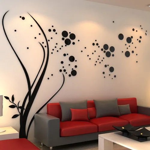 墙贴怎么贴才正确 立体墙贴好不好