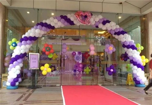 婚庆拱门图片  怎样用气球制作拱门