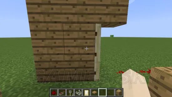 《我的世界》自动感应门制作图文教程 我的世界自动感应门怎么做