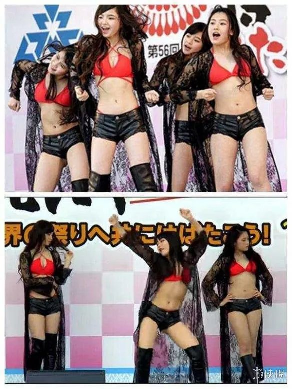 日本小学生女团复出泳衣秀 身材发育的也太好了吧!