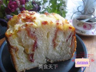 超级爆软芝士培根面包披萨