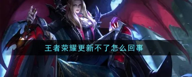 王者荣耀更新不了怎么回事