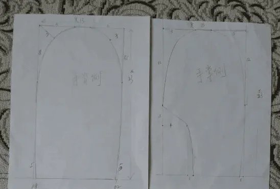 手套制作方法和图纸