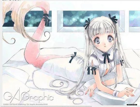 漂亮的红尾美人鱼，或者红鲤鱼图，最好是动漫图