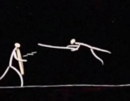 学校厨师用豆芽制作动画片，对他的行为你有何看法？