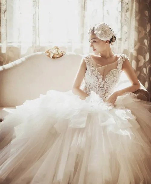 婚纱图片大全唯美2017款  唯美婚纱的款式有哪些