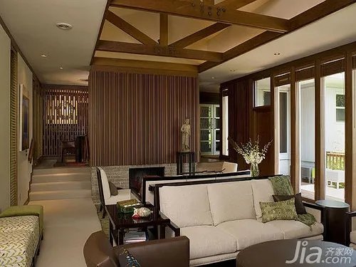 【隔断设计】客厅餐厅隔断效果图赏析