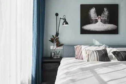 以浅色调为主,原木为依托的北欧风格设计