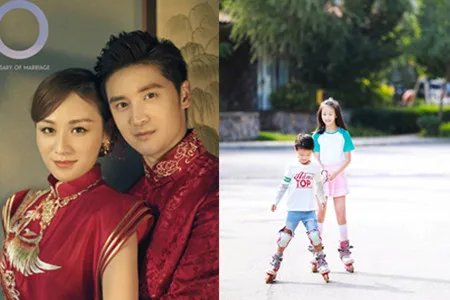 田亮指导女儿森碟 叶一茜吐槽老公很有勇气