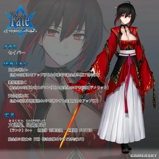 《Fate》同人RPG游戏《Fate/Empire of Dirt》新图 性转的刘秀好美