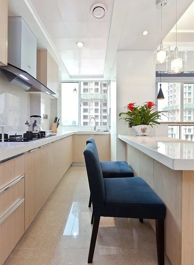 厨房装修设计加上这1㎡,会更好用-厨房装修设计