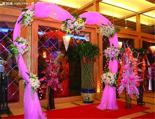 婚庆拱门图片 怎样用气球制作拱门