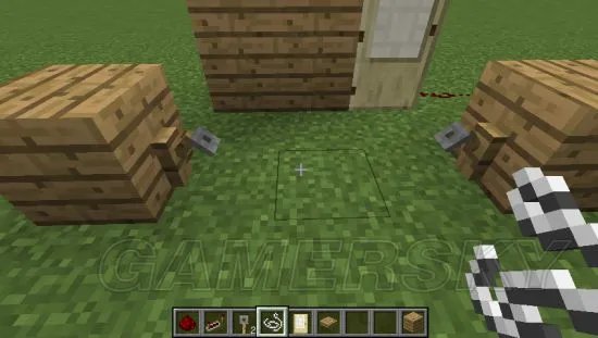 《我的世界》自动感应门制作图文教程 我的世界自动感应门怎么做