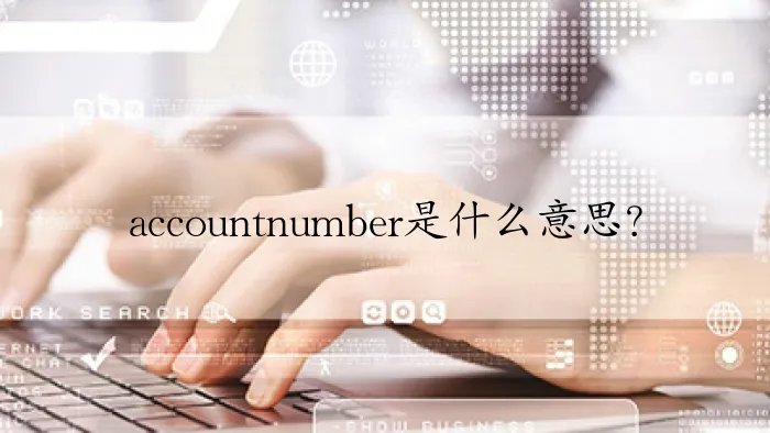 accountnumber是什么意思？