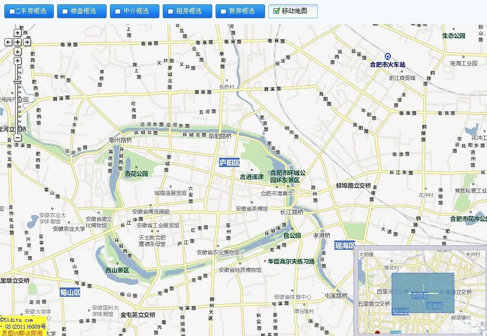 合肥房产地图的功能