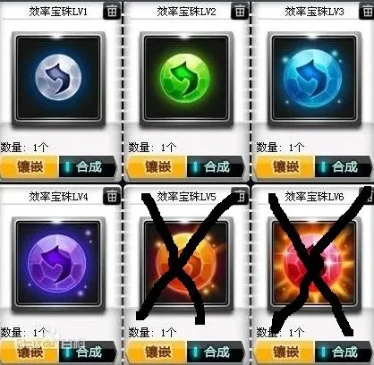 QQ飞车所有等级宝石图片,要真的。