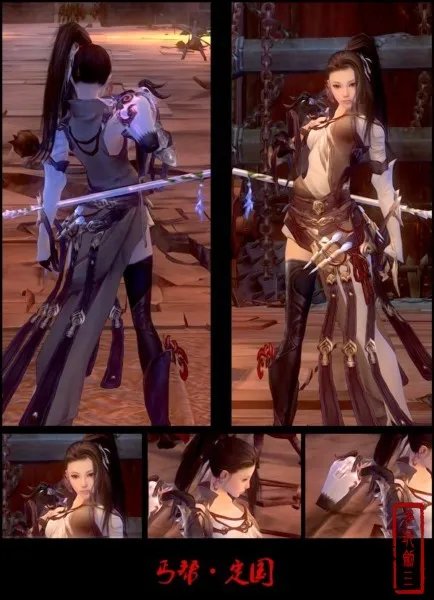 玩家无节操吐槽剑网3 90级定国套实际外观