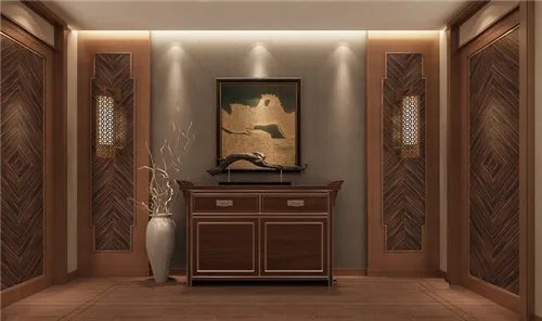 别墅设计图纸及效果图 50万搞定300平中式别墅装修