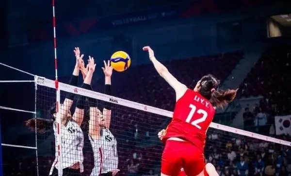 中国女排3比0胜韩国进入半决赛吗