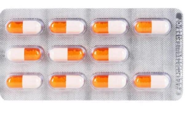 黄色退烧药片图片