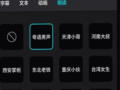视频怎么添加人工语音