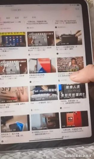 曝iPad mini6出现“果冻屏”问题 竖屏使用较为明显