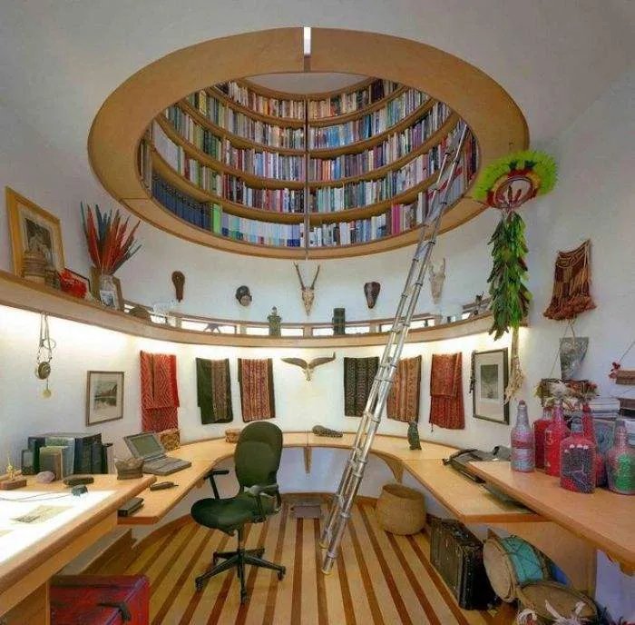 书柜图片大全 家中适合搭配什么形状的书柜