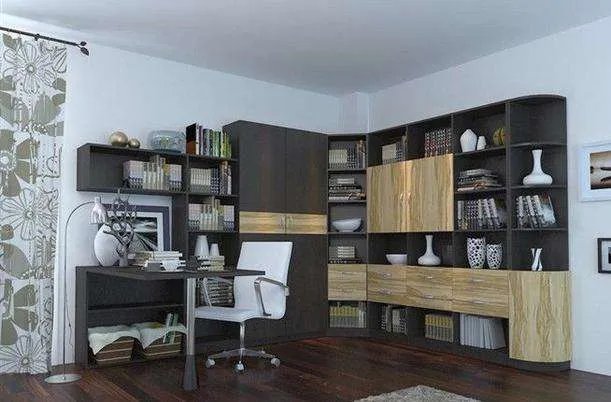书柜图片大全 家中适合搭配什么形状的书柜