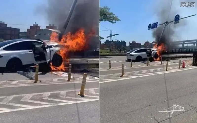 林志颖所驾特斯拉车头烧成废铁 实探救治林志颖医院